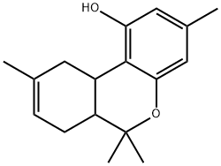 methyl-delta(8)-tetrahydrocannabinol Struktur