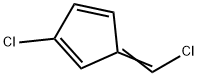 1,3-Cyclopentadiene,2-chloro-5-(chloromethylene)-(9CI) Struktur