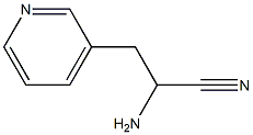 3-Pyridinepropanenitrile,alpha-amino-(9CI) Struktur