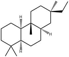 (4aR,8aα,10aα)-7β-Ethyltetradecahydro-1,1,4bβ,7-tetramethylphenanthrene Struktur