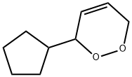 1,2-Dioxin,3-cyclopentyl-3,6-dihydro-(9CI) Struktur