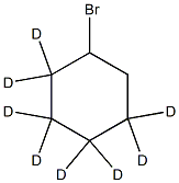 1-Bromo(2,2,3,3,4,4,5,5-2H8)cyclohexane Struktur