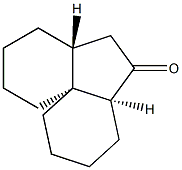 Benz[c]inden-5(1H)-one, decahydro-, (4aR,6aS,10aR)-rel- (9CI) Struktur