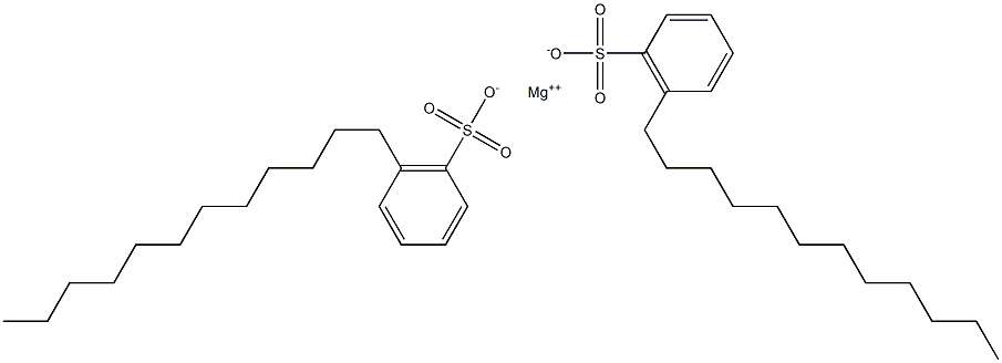 Benzenesulfonic acid, C10-16-alkyl derivs., magnesium salts Struktur