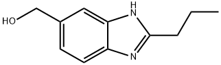 1H-Benzimidazole-5-methanol,2-propyl-(9CI) Struktur