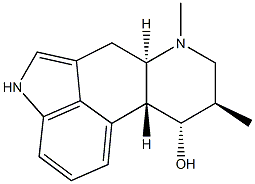 6,8α-Dimethylergolin-9β-ol Struktur