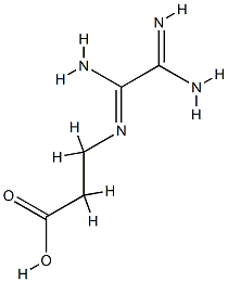 -bta--Alanine,  N-(aminodiiminoethyl)-  (9CI) Struktur