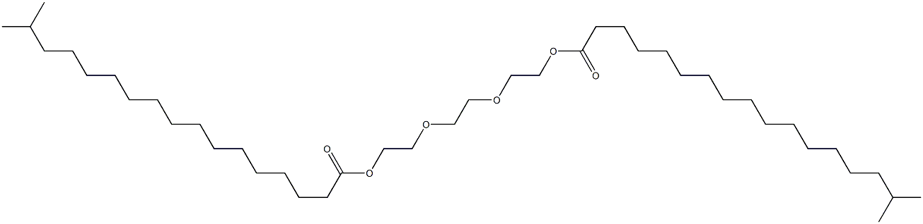 Polyethylene glycol diisostearate Struktur