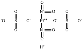 Dinitrosulfatoplatinum Struktur