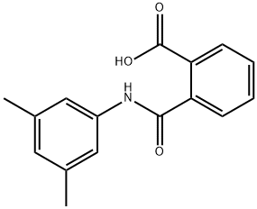 2-[(3,5-dimethylanilino)carbonyl]benzoic acid Struktur