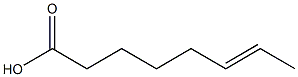 6-Octenoic acid Struktur