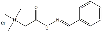 Ethanaminium,N,N,N-trimethyl-2-oxo-2-[2-(phenylmethylene)hydrazinyl]-, chloride (1:1)