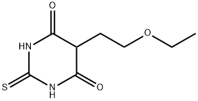 5-(2-ethoxyethyl)-2-sulfanylidene-1,3-diazinane-4,6-dione Struktur