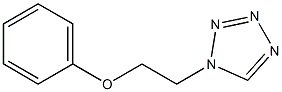 1H-Tetrazole,1-(2-phenoxyethyl)-(9CI) Struktur