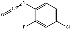 4-CHLORO-2-FLUORO-1-ISOCYANATOBENZENE Struktur