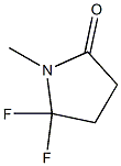 2-Pyrrolidinone,5,5-difluoro-1-methyl-(9CI) Struktur