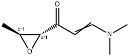 2-Propen-1-one,3-(dimethylamino)-1-[(2R,3S)-3-methyloxiranyl]-,rel-(9CI) Struktur