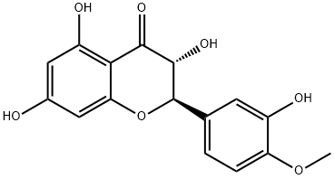 Dihydrotamarixetin Struktur