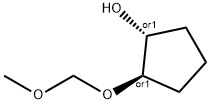 Cyclopentanol, 2-(methoxymethoxy)-, (1R,2R)-rel- (9CI) Struktur