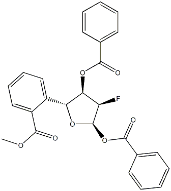 1,3,5-Tri-O-benzoyl-2-deoxy-2-fluoro-α-D-ribofuranose