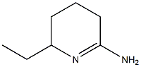 2-Pyridinamine,6-ethyl-3,4,5,6-tetrahydro-(9CI) Struktur