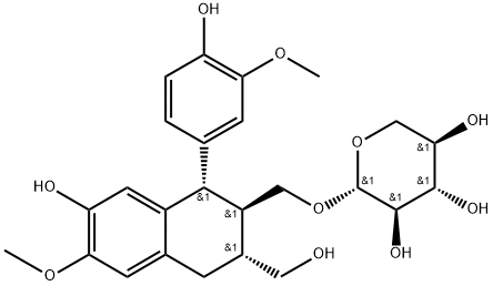 Schizandriside Struktur