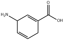 1,4-Cyclohexadiene-1-carboxylicacid,3-amino-(9CI) Struktur