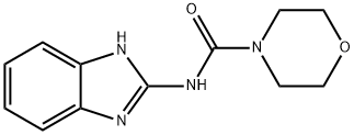 4-Morpholinecarboxamide,N-1H-benzimidazol-2-yl-(9CI) Struktur