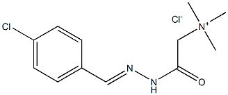 Ethanaminium,2-[2-[(4-chlorophenyl)methylene]hydrazinyl]-N,N,N-trimethyl-2-oxo-, chloride(1:1)