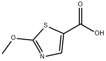 5-Thiazolecarboxylicacid,2-methoxy-(9CI) Struktur