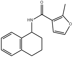 3-Furancarboxamide,2-methyl-N-(1,2,3,4-tetrahydro-1-naphthalenyl)-(9CI) Struktur