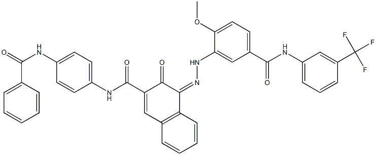 C.I. Pigment Red 222 Struktur