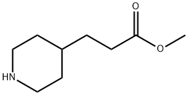 methyl 3-piperidin-4-ylpropanoate(SALTDATA: HCl) Struktur