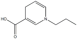 3-Pyridinecarboxylicacid,1,4-dihydro-1-propyl-(9CI) Struktur