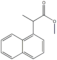 α-Methyl-1-naphthaleneacetic Acid Methyl Ester Struktur