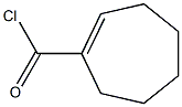 1-Cycloheptene-1-carbonyl chloride (6CI,9CI) Struktur