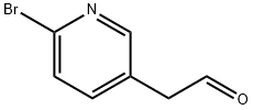 3-Pyridineacetaldehyde,6-bromo-(9CI) Struktur