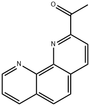 1-(1,10-Phenanthrolin-2-yl)ethanone Struktur