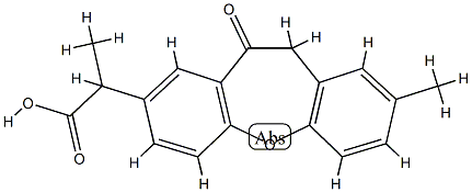 Bermoprofen Struktur