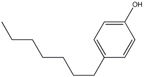 Phenol, heptyl derivs. Struktur