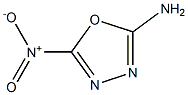 1,3,4-Oxadiazol-2-amine,5-nitro-(9CI) Struktur