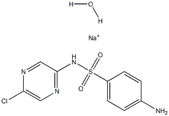 Sulfaclozine sodium Struktur