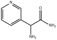 3-Pyridineacetamide,alpha-amino-(9CI) Struktur