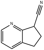 5H-Cyclopenta[b]pyridine-7-carbonitrile,6,7-dihydro-(9CI) Struktur