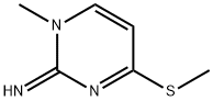 2(1H)-Pyrimidinimine,1-methyl-4-(methylthio)-(9CI) Struktur