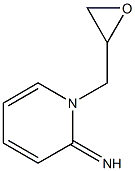 2(1H)-Pyridinimine,1-(oxiranylmethyl)-(9CI) Struktur