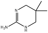 2-Pyrimidinamine,1,4,5,6-tetrahydro-5,5-dimethyl-(9CI) Struktur