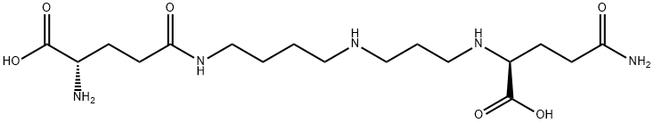 N(1),N(8)-bis(gamma-glutamyl)spermidine Struktur