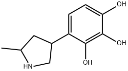 1,2,3-Benzenetriol,4-(5-methyl-3-pyrrolidinyl)-(9CI) Struktur