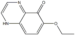 5-Quinoxalinol,6-ethoxy-(9CI) Struktur